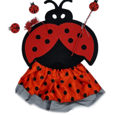 Costum carnaval buburuza 4 piese
