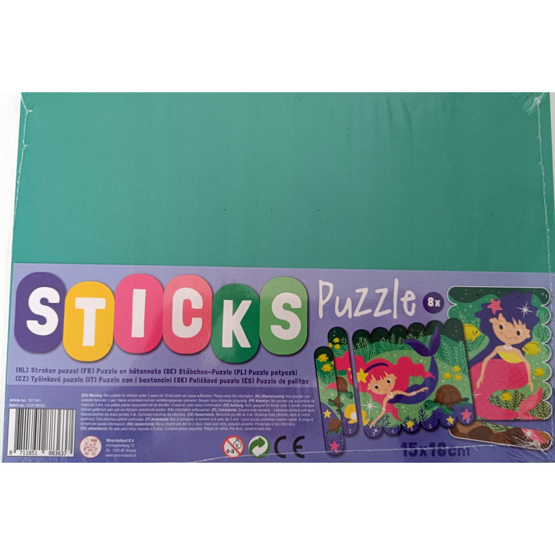 kidsmagicstore.ro|Sticks puzzle 2 fete, 8 piese, sirene14,90 lei13,41 leiJocuri Puzzle8711851883637 kidsmagicstore.ro|Sticks puzzle 2 fete, 8 piese, sirene14,90 lei13,41 leiJocuri Puzzle8711851883637