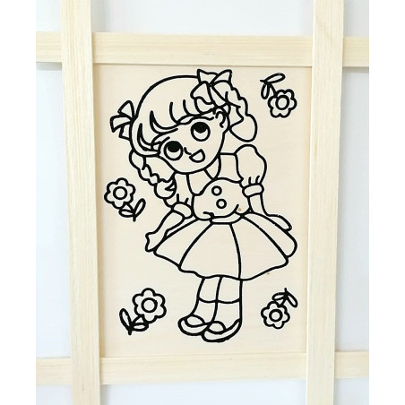 kidsmagicstore.ro|Tablou lemn pentru pictat fetita cu codite16,00 lei9,60 leiJocuri si jucarii creative0
