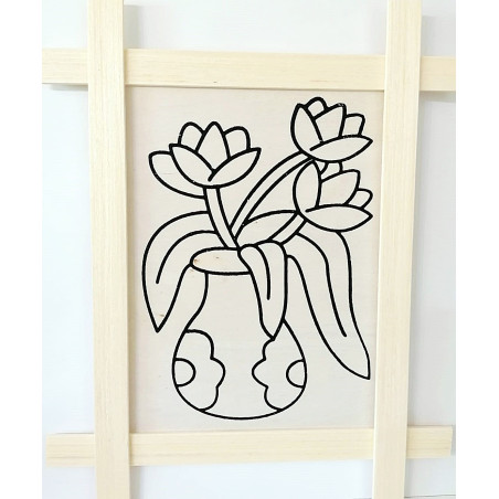 kidsmagicstore.ro|Tablou lemn pentru pictat vaza cu flori16,00 lei9,60 leiFara stoc0