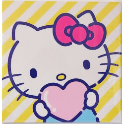 Tablou pisicuta Hello Kitty 20x20 cm