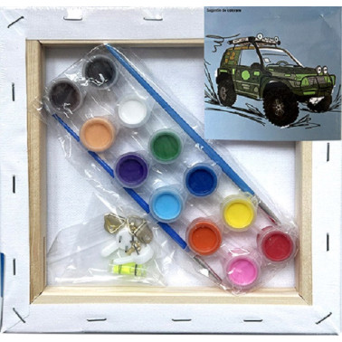 kidsmagicstore.ro|Panza pentru pictura masinuta, 20x20 cm, canvas + culori19,42 lei17,48 leiPanza si seturi pentru pictura6420387621003