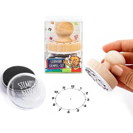 kidsmagicstore.ro|Stampila din lemn cu tusiera, model ceas, 5x4cm, Trendhaus26,97 lei25,08 leiStampile0