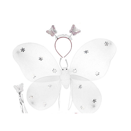 kidsmagicstore.ro|Costum fluturas 3 piese, aripi albe14,00 lei10,00 leiCostume, masti si accesorii party0