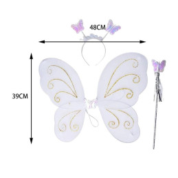 kidsmagicstore.ro|Costum fluturas 3 piese, aripi albe14,00 lei10,00 leiCostume, masti si accesorii party0