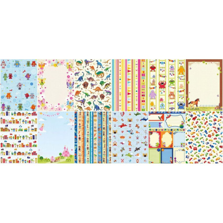 kidsmagicstore.ro|Set 12 cartoane cu model pentru copii A4 Folia29,75 lei17,85 leiHartie si carton0