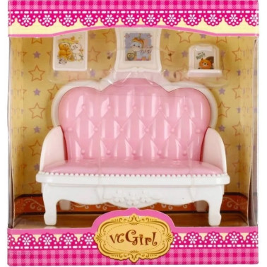 Canapea + 3 tablouri Mobilier pentru papusi