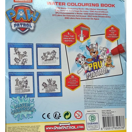 kidsmagicstore.ro|Carte de colorat Patrula Catelusilor Water Coloring Book Paw Patrol28,00 lei25,20 leiCarti de colorat0