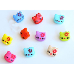 Accesorii creatie nasturei pisicute Hello Kitty