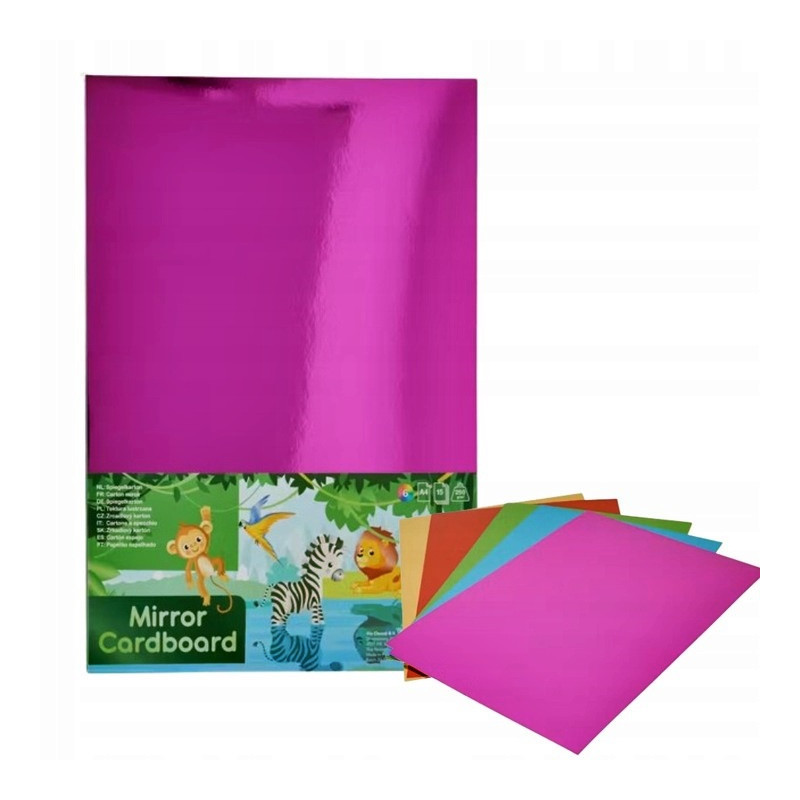kidsmagicstore.ro|Carton oglinda A4, 250g, 6 Culori, 15 coli / set24,99 lei14,99 leiHartie si carton0