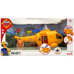 Elicopter Wallaby 2 cu Pompierul Sam si Accesorii
