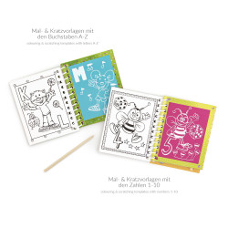 kidsmagicstore.ro|Set creatie notes razuibil+creion 24 pagini, Scratchbook Trendhaus, 8,5x10.5 cm28,86 lei23,09 leiAcasa0