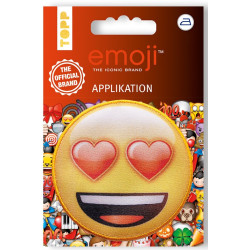 Ornament textil termoadeziv Emoji