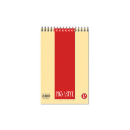 Blocnotes A5 Pigna Styl, 60 file, dictando, cu spira