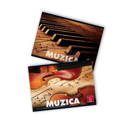 Caiet special A5 Pigna, 24 file, muzica