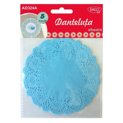 Accesorii craft - AD324A danteluta albastra DACO
