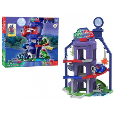Set de joaca Eroi in Pijama Sediul central cu masina