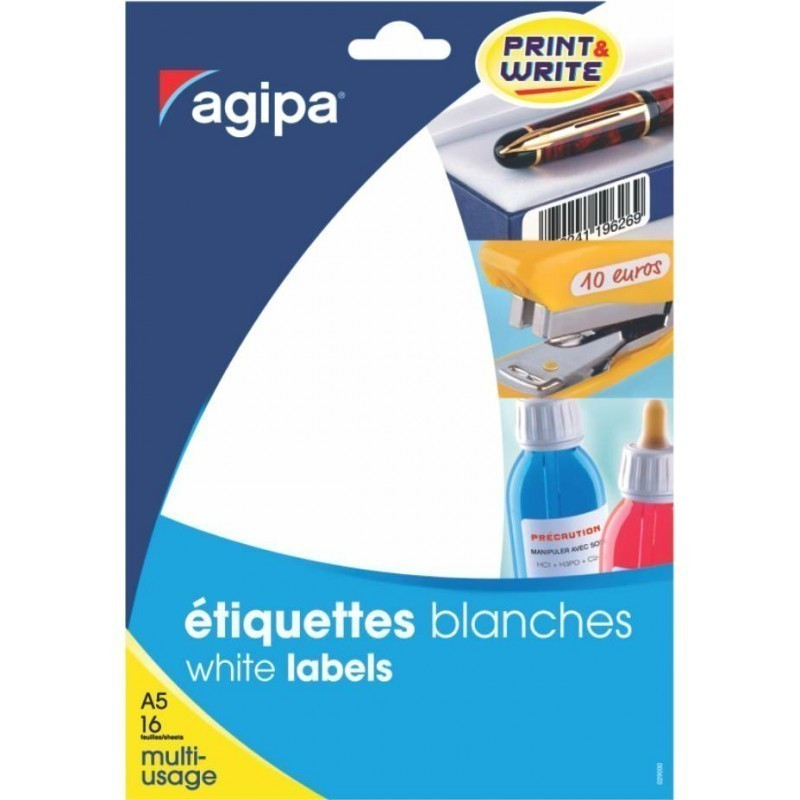 Etichete autocolante Agipa 111832, 77/A6, 8mm, permanente, rotund, albastru, top 6 coli (462 etichete) Etichete autocolante Agipa 111832, 77/A6, 8mm, permanente, rotund, albastru, top 6 coli (462 etichete)