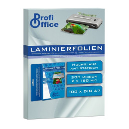 Folie laminare A7 ProfiOffice, 150 microni, top cu 100 coli