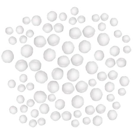 kidsmagicstore.ro|Pom-Pom alb diverse marimi 50 bucati/set7,00 lei6,30 leiPom-Pom  /  Bile plus