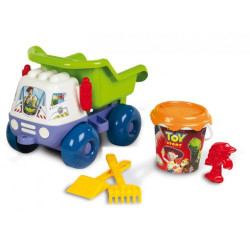 Smoby Toy Story Camion + Galeata nisip + accesorii 