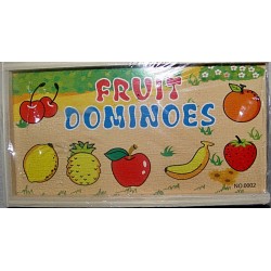 Joc Domino Fructe - lemn