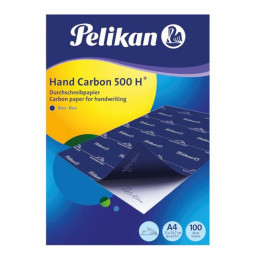 Indigo A4 Pelikan - 500 H, albastru, 100 coli/top, 417014