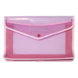 Mapa plastic Office Cover T4021, cu capsa, A4, 500 microni, cu burduf panza 7cm
