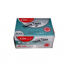 Piuneze (pioneze) CNX DL121 -1212, 10mm, argintii, cutie 50 buc