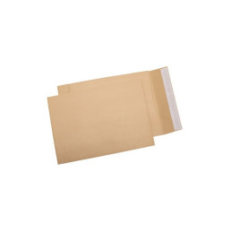 Plic cu burduf B4T GPV 105947, kraft, 120g/mp, 250x353mm, siliconic