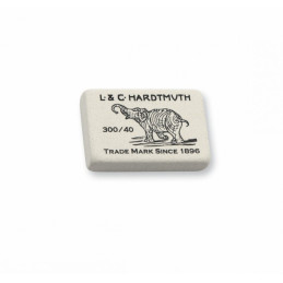 Radiera Koh-i-noor Elephant K300-40, dreptunghi, 35x23x8mm, alb