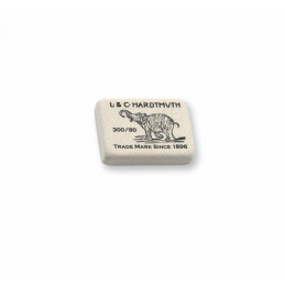 Radiera Koh-i-noor Elephant K300-80, dreptunghi, 26x18x8mm, alb