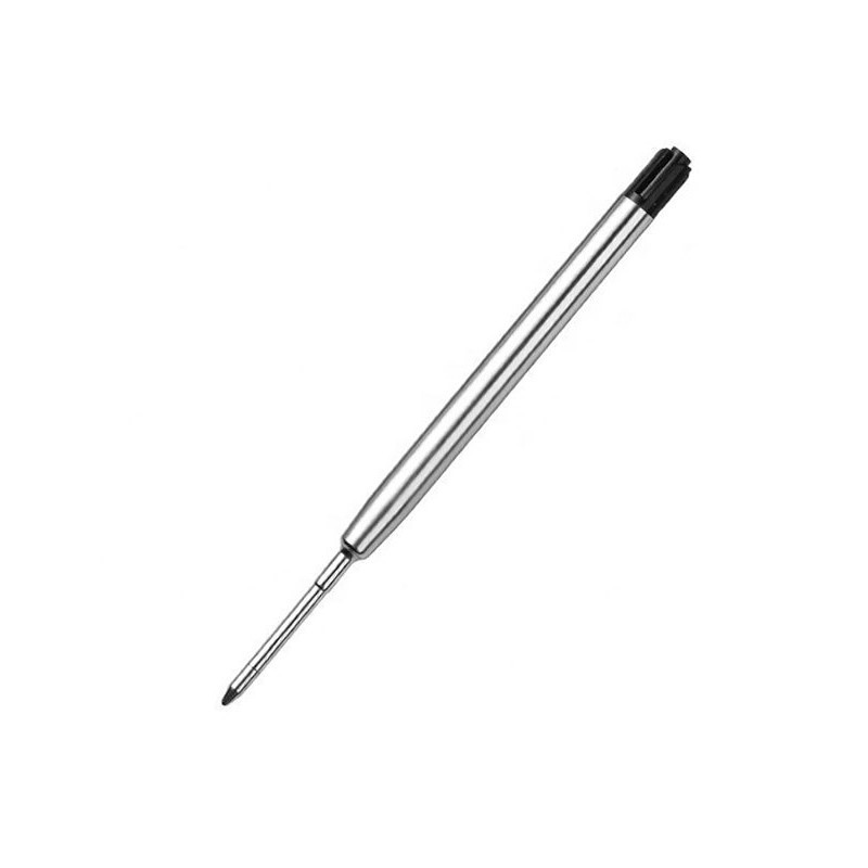 Rezerva pix cu bila Office-Cover tip Parker, metalic, 1.0mm, negru Rezerva pix cu bila Office-Cover tip Parker, metalic, 1.0mm, negru