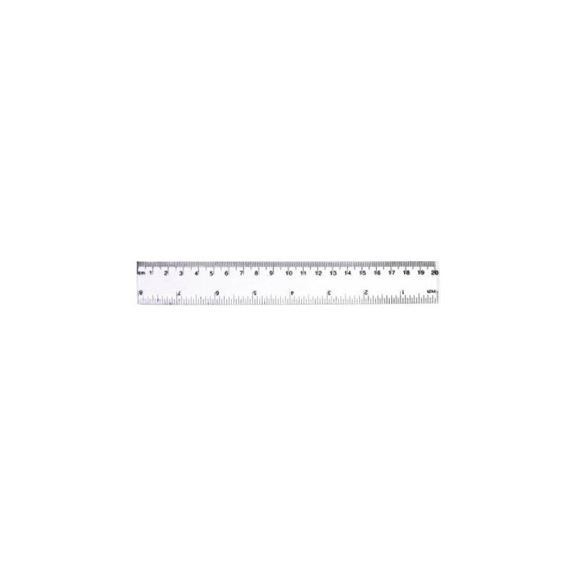 Rigla Cnx, 20cm, plastic Rigla Cnx, 20cm, plastic
