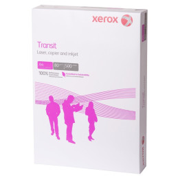 Hartie copiator A4 Xerox Transit, 80g/mp, alb, top 500 coli