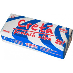Creta alba cutie de 100 bucati