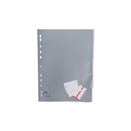 Separator plastic Elba 57495, A4, set 5 buc