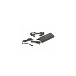 Incarcator laptop Omega, cu 8 conectori, max 90W, input 100-240V 50-60Hz, output 19V 4.74A, OZU90AS, 41612