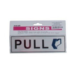 Semn indicator CNX PULL, carton plastifiat