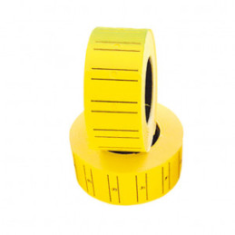 ETICHETE ROLA PRET DREPTE GALBENE ECADA 800 BUC 55001G