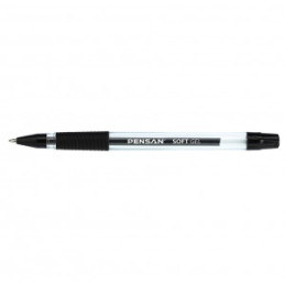 PIX PENSAN SOFT GEL FINE 0.5MM NEGRU 2420N