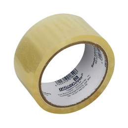 Banda adeziva Office-Cover, pentru ambalare, 48mm x 50yard, transparent, acrilic