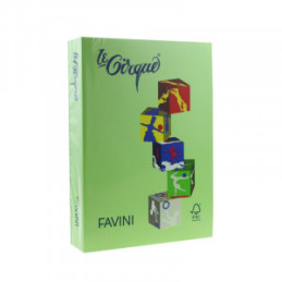 HARTIE COLORATA 80G/MP A4 203 VERDE IARBA FAVINI A71M504