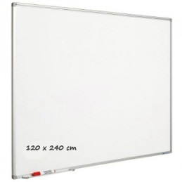 TABLA MAGNETICA RAMA ALUMINIU 120X240CM DACO