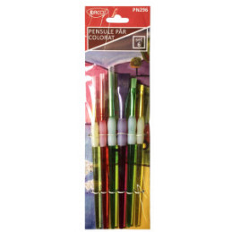PENSULE SET 6 PAR SINTETIC COLORAT DACO PN296