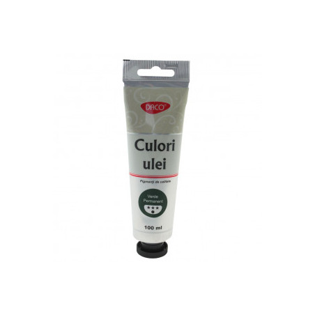 CULORI ULEI 100ML DACO VERDE PERMANENT CU4100VP