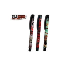 Stilou Cresco Wild Heroes 280030-D, penita iridium, alimentare rezerve, corp plastic diverse culori