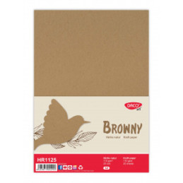 HARTIE NATUR 110 G/MP A4 25 COLI DACO HR1125