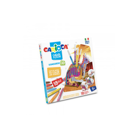 SET 3D + 18 CARIOCI CANGUR CARIOCA 42903