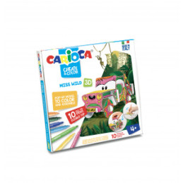 SET 3D + 10 CARIOCI MS.WILD CARIOCA 42906